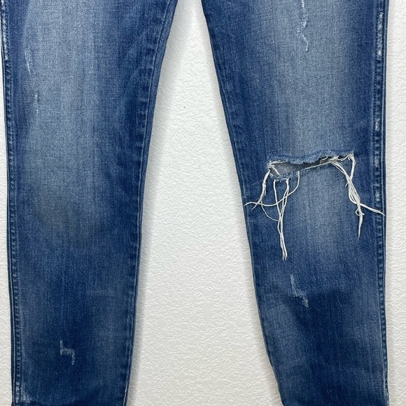 AMO jeans crop “ Kate” sz 30 in seaside - Picture 5 of 10